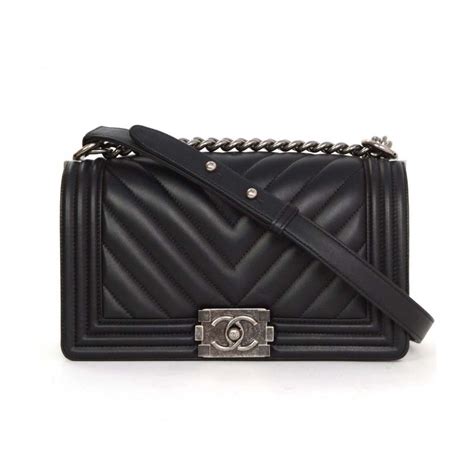 chanel boy chevron calfskin|Chanel Leather Guide .